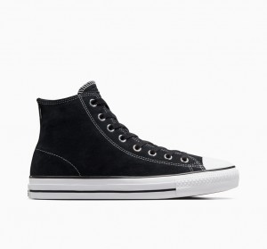 Converse CONS Chuck Taylor All Star Pro Daim Noir Noir Blanche | KL1236085