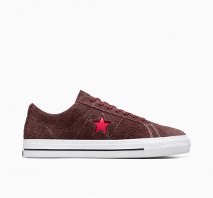 Converse CONS One Star Pro Marron Blanche Rouge | CZ5970342