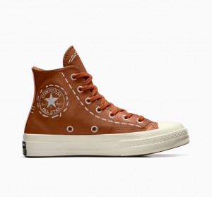 Converse Chuck 70 Bold Stitch Tawny Owl / Tawny Owl / Egret | ZC3021647