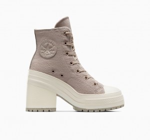 Converse Chuck 70 De Luxe Heel Plateforme Counter Climate Wonder Stone / Egret | ES9318425