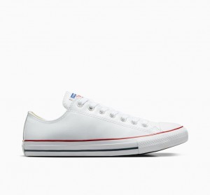 Converse Chuck Taylor All Star Cuir Blanche | FL5493286