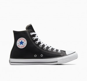 Converse Chuck Taylor All Star Cuir Noir | OZ8905627