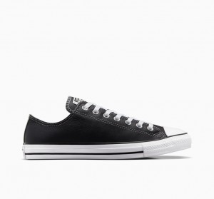 Converse Chuck Taylor All Star Cuir Noir | FU7163928