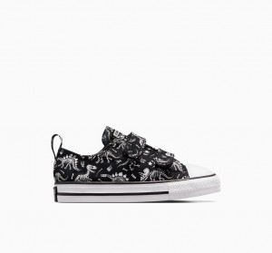 Converse Chuck Taylor All Star Easy-On Dinos Noir Blanche Blanche | VP0387952