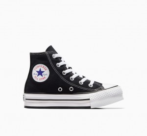 Converse Chuck Taylor All Star Lift Plateforme Noir Blanche Noir | DT2684059