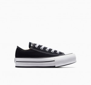 Converse Chuck Taylor All Star Lift Plateforme Noir Blanche Noir | LQ8705934