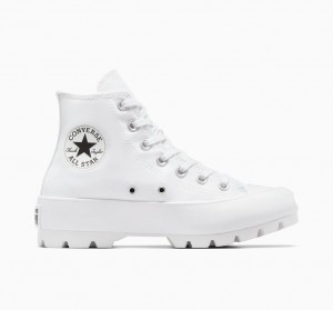 Converse Chuck Taylor All Star Lugged Blanche Noir Blanche | IO7584201