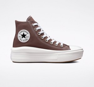 Converse Chuck Taylor All Star Move Plateforme Blanche | QJ1528067