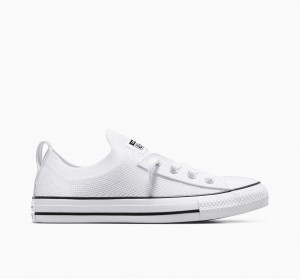 Converse Chuck Taylor All Star Shoreline Knit Slip Blanche Noir Blanche | WF8164703