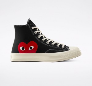 Converse Converse x Comme des Garçons PLAY Chuck 70 Noir Blanche Rouge | GU1064958