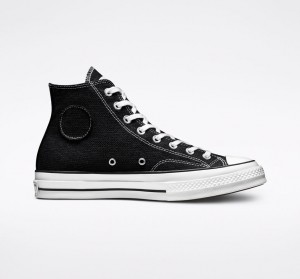 Converse Converse x Stüssy Chuck 70 Noir Blanche Noir | CB2469538