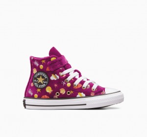 Converse Converse x Wonka Chuck Taylor All Star Easy On Violette Doré Blanche | BV3148296