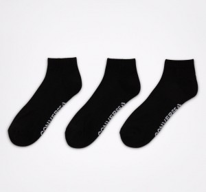 Converse Made For Chucks High-Cut Ankle 3-Pack Socks Noir | PF0257891