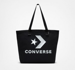 Converse Star Chevron Tote Noir Blanche | QF2617453