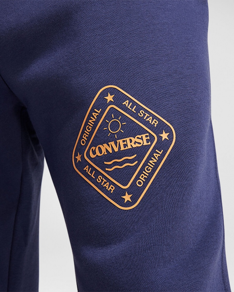 Converse All Star D'hiver Graphique Sweatpant Bleu | HF1290875