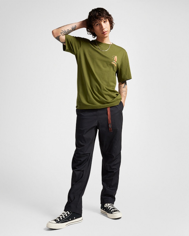 Converse All Star Tree T-shirt Vert | QH6179250