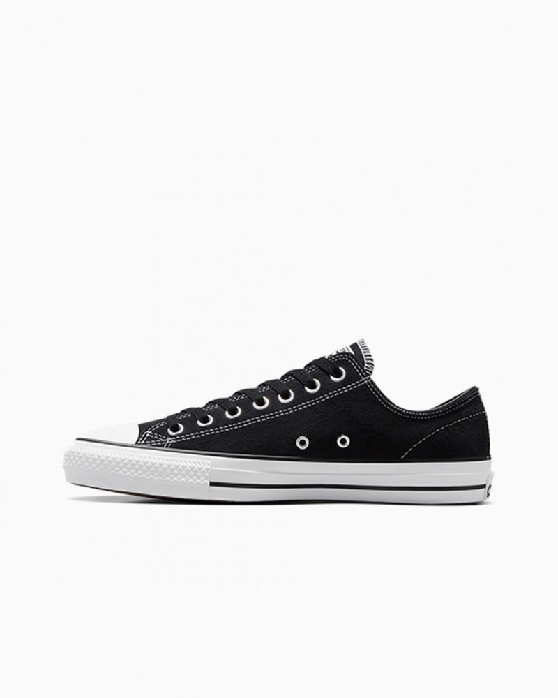 Converse CONS Chuck Taylor All Star Pro Daim Noir Noir Blanche | JG0735961