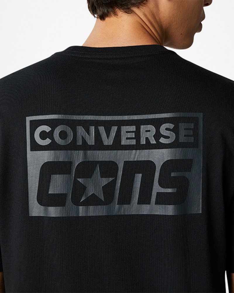 Converse CONS Graphique T-Shirt Noir | BQ1845709