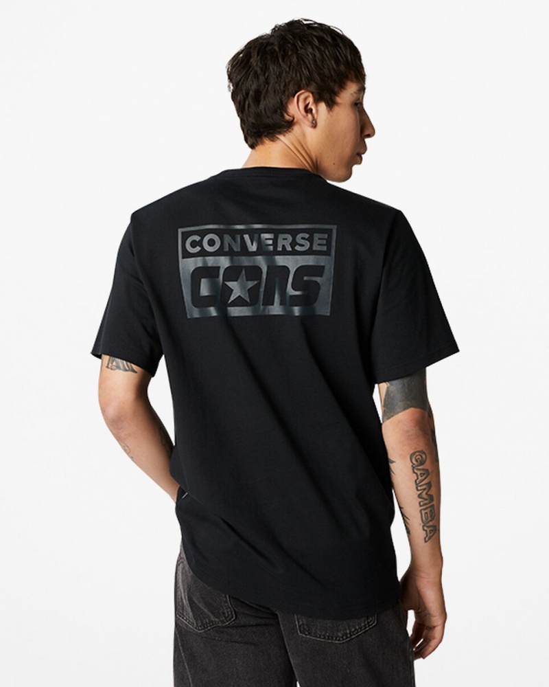 Converse CONS Graphique T-Shirt Noir | BQ1845709