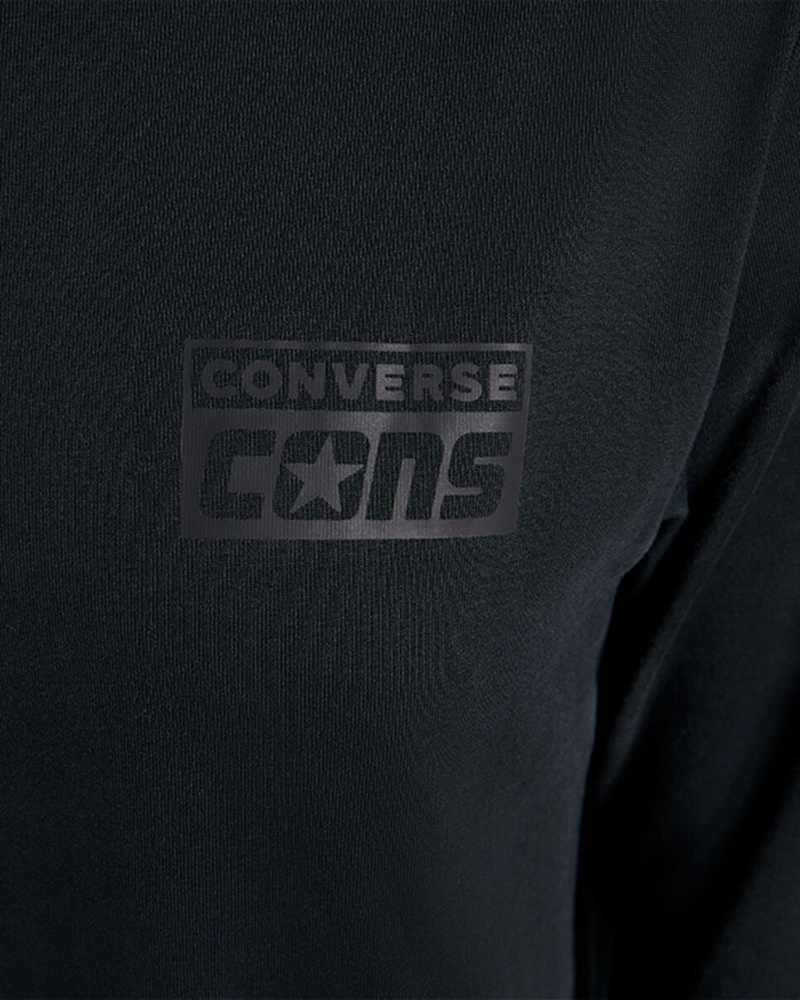 Converse CONS Long Sleeve T-Shirt Noir | QX0675891