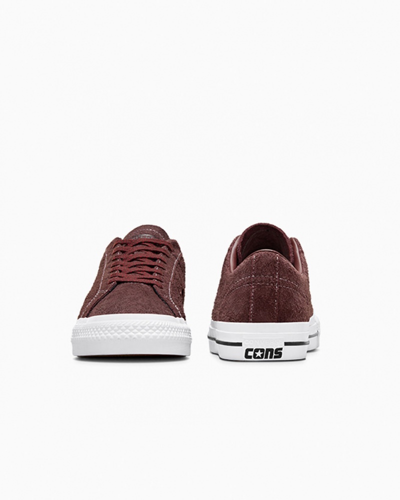 Converse CONS One Star Pro Marron Blanche Rouge | CZ5970342