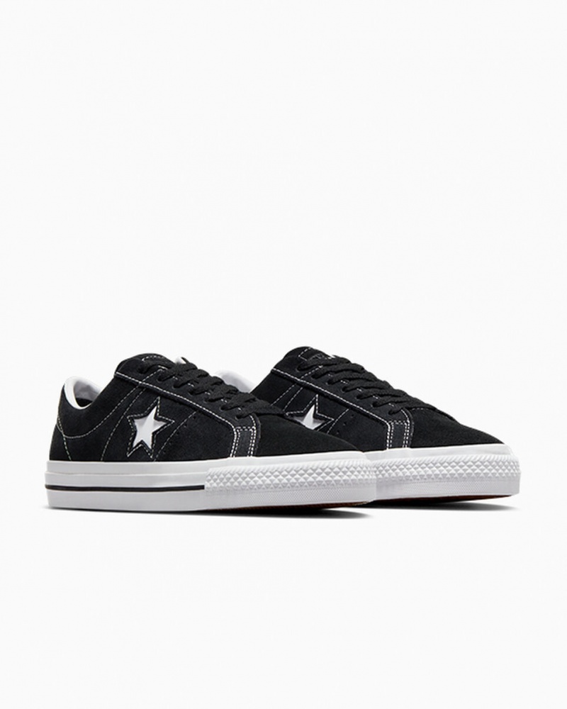 Converse CONS One Star Pro Noir Noir Blanche | MP7385240