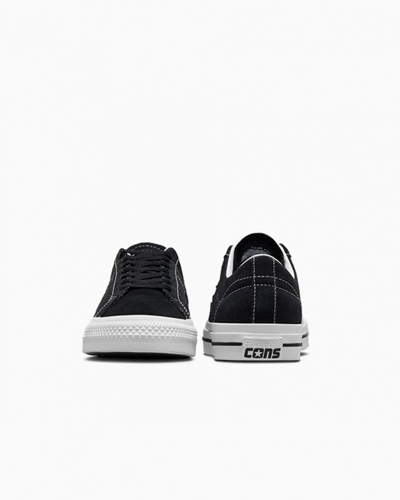 Converse CONS One Star Pro Noir Noir Blanche | MP7385240