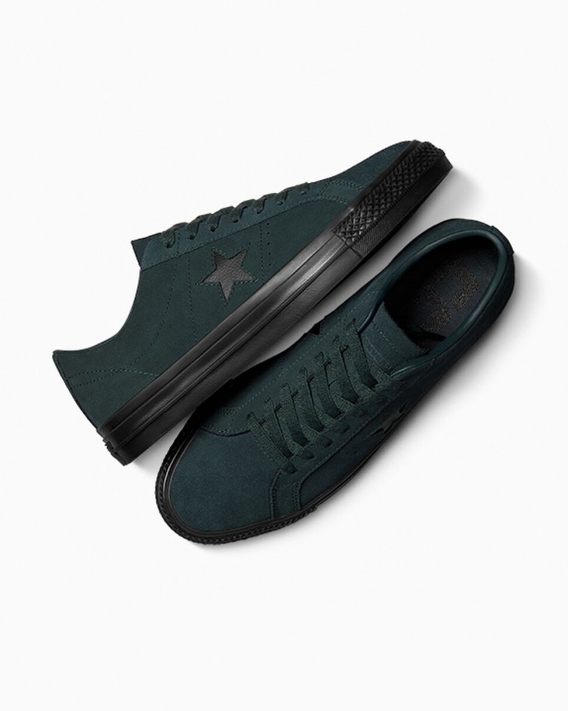 Converse CONS One Star Pro Vert Noir Noir | FG9687412