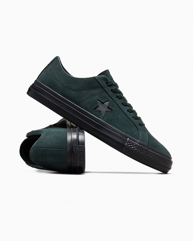 Converse CONS One Star Pro Vert Noir Noir | FG9687412