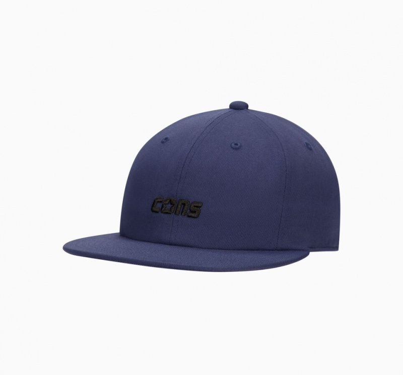 Converse CONS Six Panel Baseball Hat Bleu | XA9401673