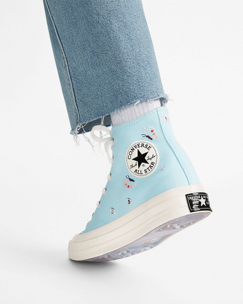 Converse Chuck 70 Butterfly Wings Bleu Noir | IN5810329