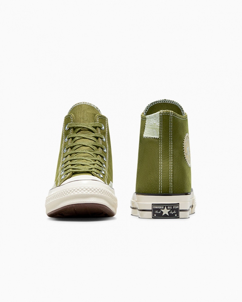 Converse Chuck 70 Crafted Ollie Patch Vert Vert | WF0517492