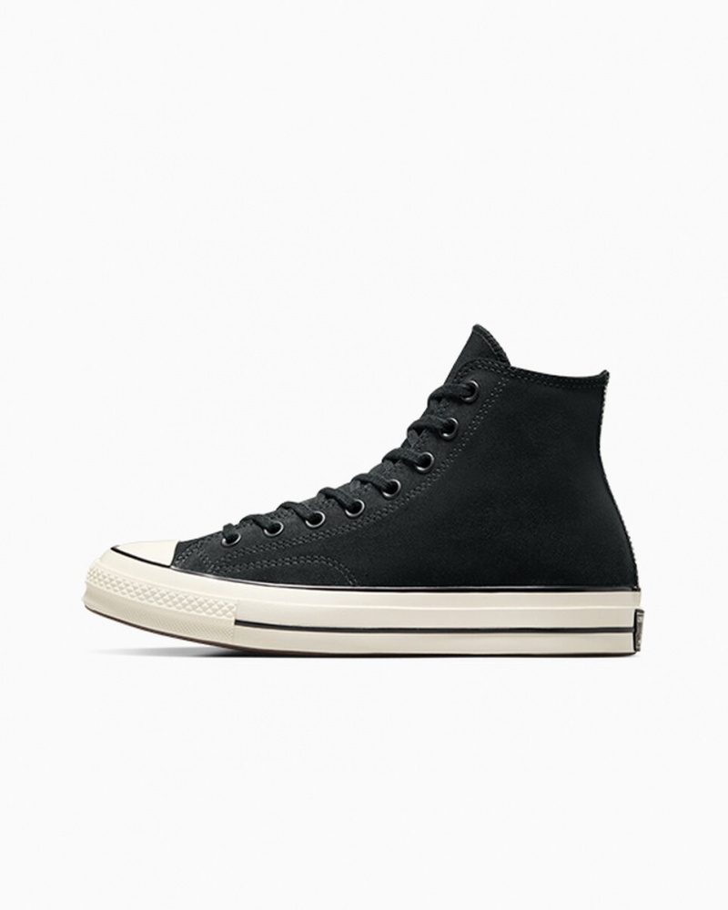 Converse Chuck 70 Daim Noir Bleu | VT4052938