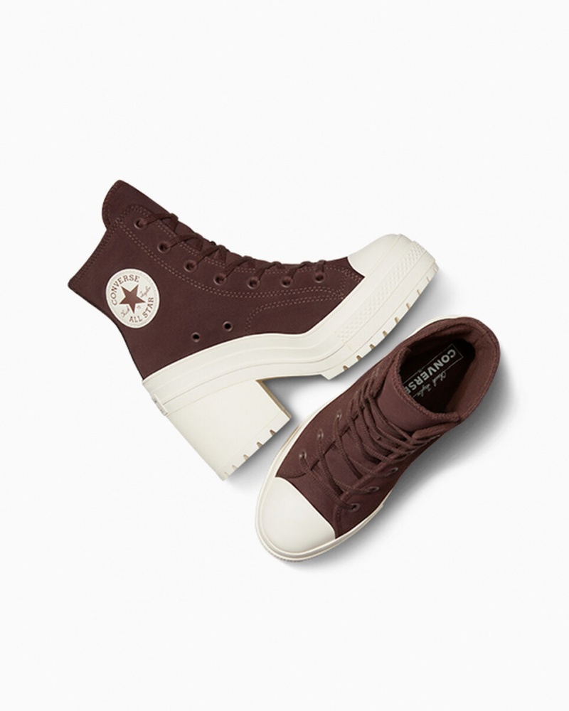 Converse Chuck 70 De Luxe Heel Daim Marron | SM3658029