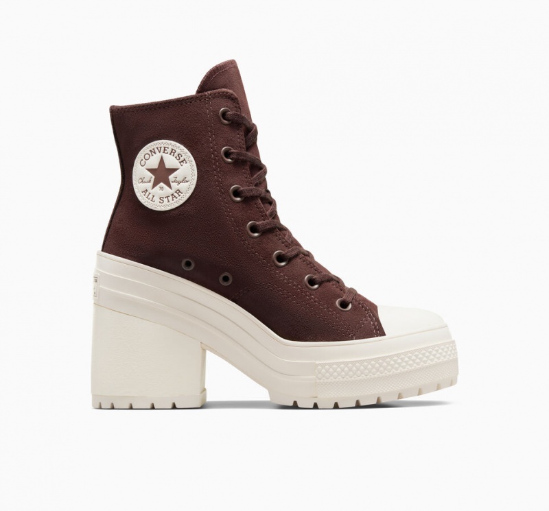 Converse Chuck 70 De Luxe Heel Daim Marron | SM3658029