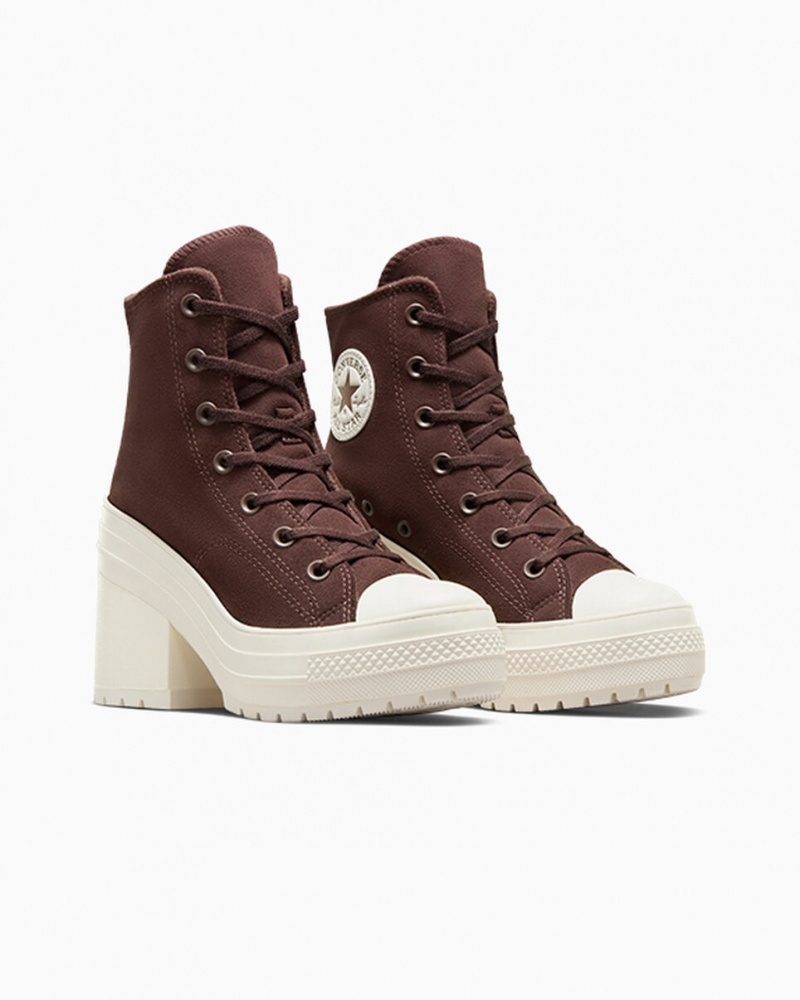 Converse Chuck 70 De Luxe Heel Daim Marron | VY7124569