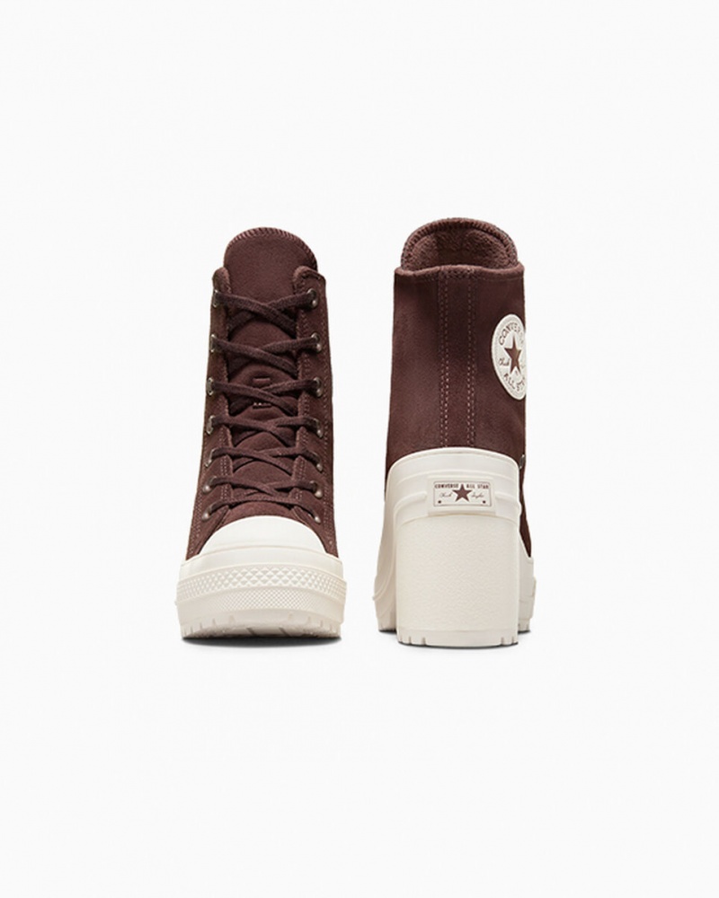 Converse Chuck 70 De Luxe Heel Daim Marron | VY7124569