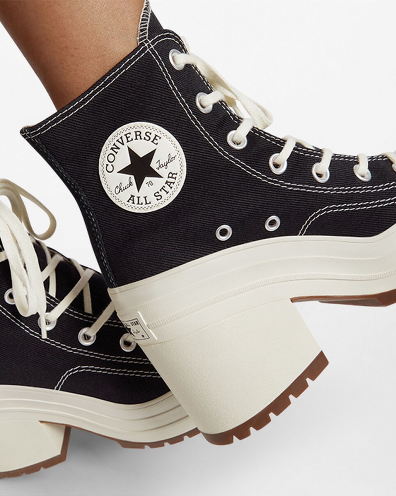 Converse Chuck 70 De Luxe Heel Noir | BD5234167