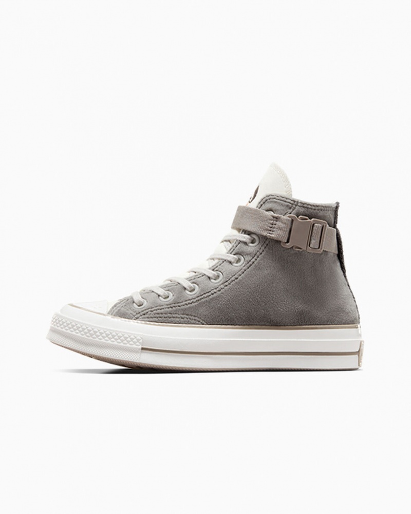 Converse Chuck 70 Dog Inspired Grise Blanche | WO0724651