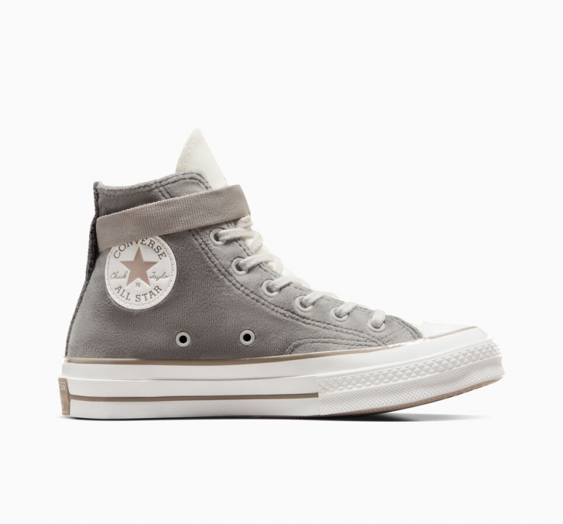 Converse Chuck 70 Dog Inspired Grise Blanche | WO0724651