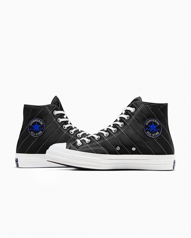 Converse Chuck 70 Faux Fur Noir Bleu Grise | NM9147605