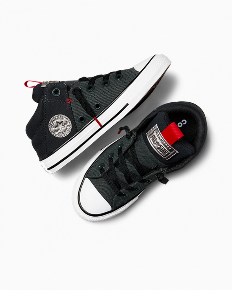 Converse Chuck Taylor All Star Axel Vert Noir Blanche | UG9032174