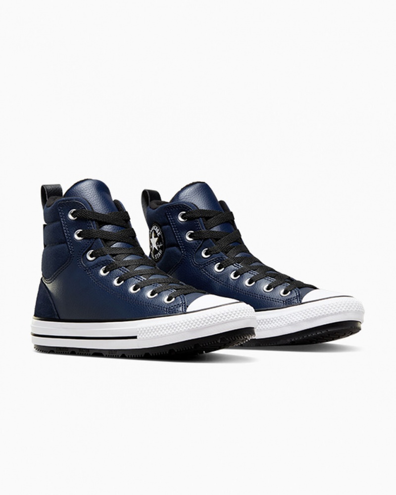 Converse Chuck Taylor All Star Berkshire Boot Obsidienne Noir Blanche | KG8390245