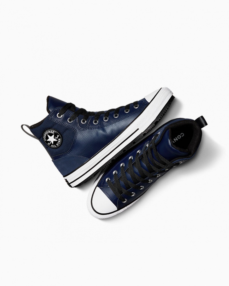 Converse Chuck Taylor All Star Berkshire Boot Obsidienne Noir Blanche | KG8390245