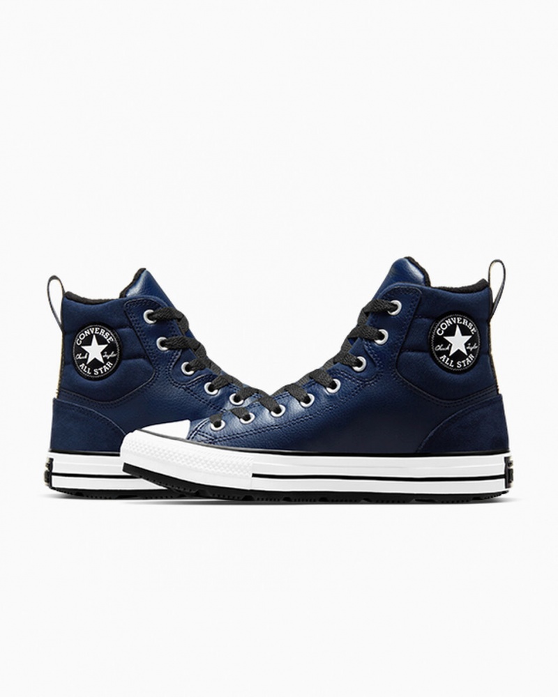 Converse Chuck Taylor All Star Berkshire Boot Obsidienne Noir Blanche | KG8390245