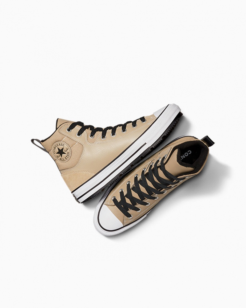 Converse Chuck Taylor All Star Berkshire Boot Kaki Noir Blanche | WK8250379