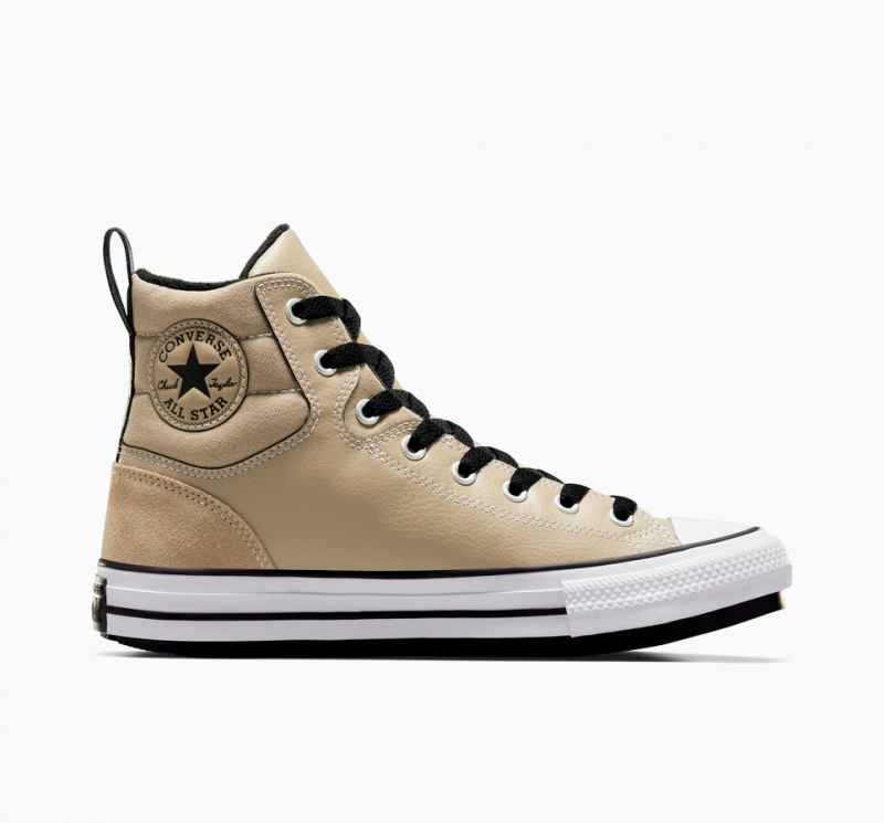 Converse Chuck Taylor All Star Berkshire Boot Kaki Noir Blanche | WK8250379