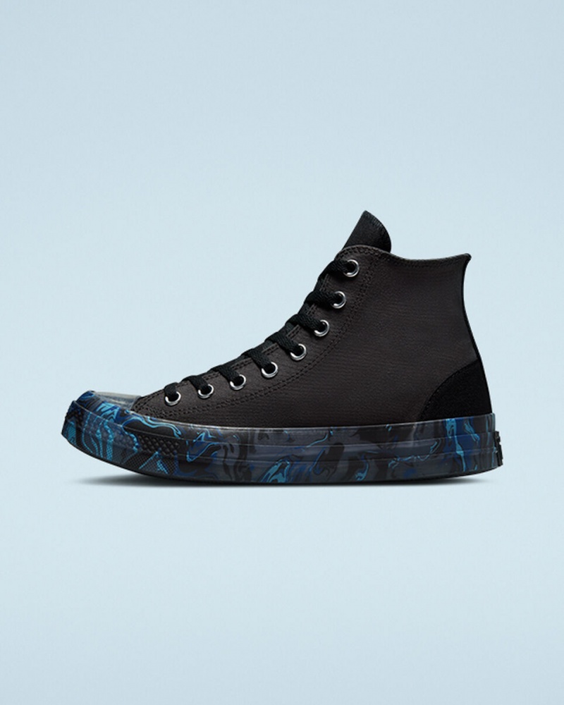 Converse Chuck Taylor All Star CX Marbled Noir Bleu Royal | AK7092358