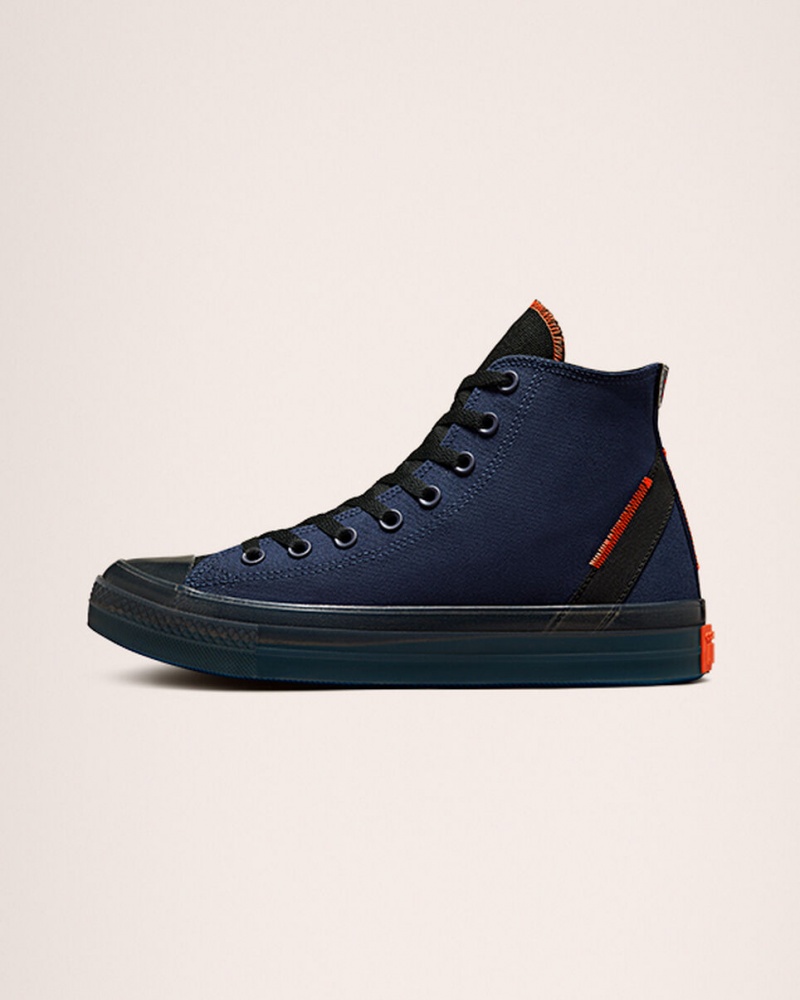 Converse Chuck Taylor All Star CX Stretch Tela Bleu Marine Noir Mangue | WA4371965