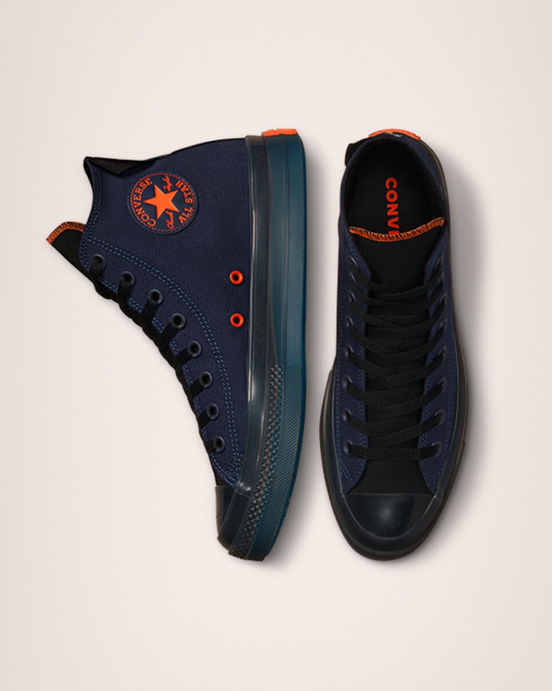 Converse Chuck Taylor All Star CX Stretch Tela Bleu Marine Noir Mangue | WA4371965